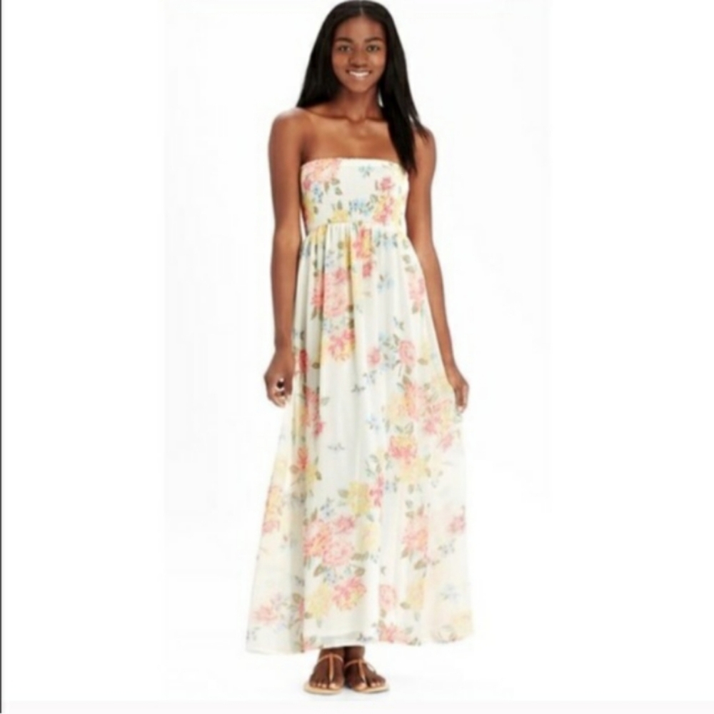 NWOT Old Navy Floral Tube Dress